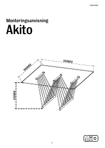 מדריך Mio Akito שולחן קפה