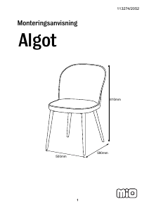 Manual Mio Algot Chair