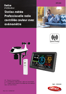 Mode d’emploi Optex SM-040 Station météo