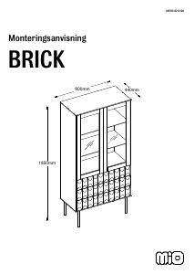 Manual Mio Brick Vitrină