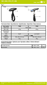 Manual de uso Goobay 71882 Escala de equipaje