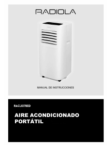 Manual de uso Radiola RACLI078ED Aire acondicionado