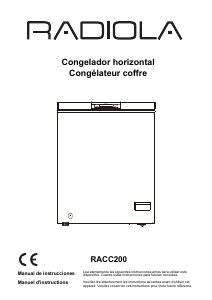 Manual de uso Radiola RACC200 Congelador