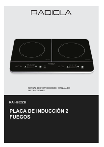 Manual de uso Radiola RAIH202ZBL Placa