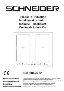 Mode d’emploi Schneider SCTI6042N5/1 Table de cuisson