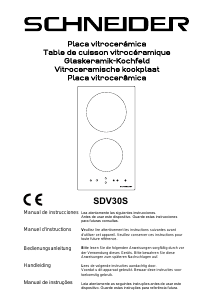 Bedienungsanleitung Schneider SDV30S Kochfeld
