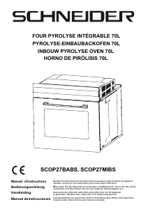 Bedienungsanleitung Schneider SCOP27BABS Backofen