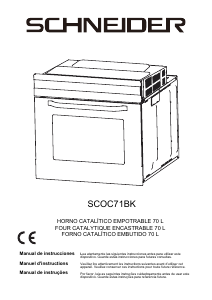 Manual de uso Schneider SCOC71BK Horno