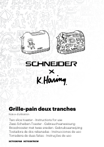 Bedienungsanleitung Schneider SCTO2KFAB Toaster