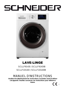 Mode d’emploi Schneider SCLLF10143I Lave-linge