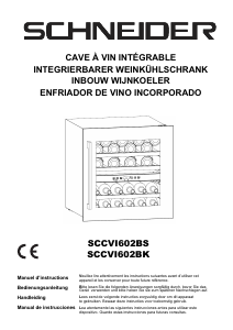 Handleiding Schneider SCCVI602BS Wijnklimaatkast