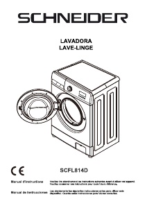 Mode d’emploi Schneider SCFL814D Lave-linge