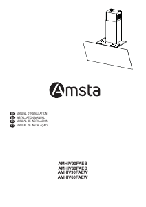 Handleiding Amsta AMHIV60FAEB Afzuigkap