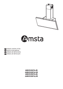 Handleiding Amsta AMHIV60FAJB Afzuigkap