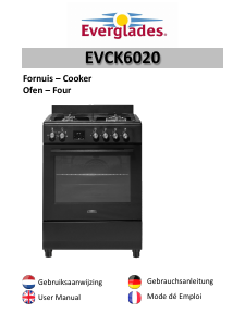 Bedienungsanleitung Everglades EVCK6020 Herd