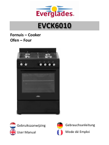 Bedienungsanleitung Everglades EVCK06010 Herd