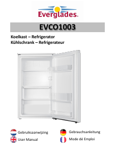 Bedienungsanleitung Everglades EVCO1003 Kühlschrank