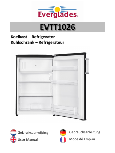 Bedienungsanleitung Everglades EVTT1026 Kühlschrank