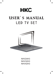 Bedienungsanleitung HKC NHV32H3 LED fernseher