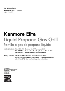 Manual Kenmore 146.03358410 Barbecue