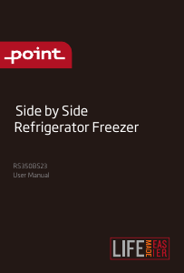 Manual Point RS350WS23 Fridge-Freezer