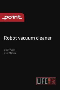 Manual Point DUSTY600 Vacuum Cleaner
