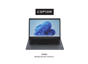 Handleiding Cepter CPIXEL Pixel Laptop