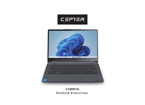 Handleiding Cepter CTWISTI5 Twist Laptop