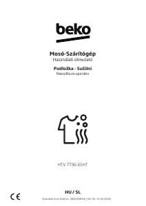 Használati útmutató BEKO HTV7736SHT Mosó-szárítógép