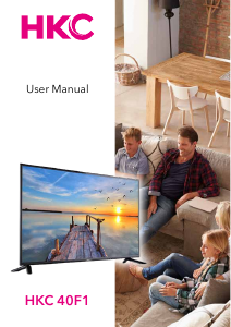 Manual HKC 40F1 LED Television