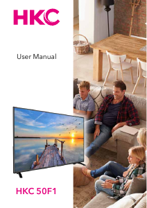 Manual HKC 50F1 LED Television