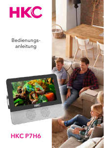 Bedienungsanleitung HKC P7H6 LED fernseher