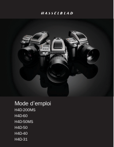 Mode d’emploi Hasselblad H4D-40 Appareil photo numérique