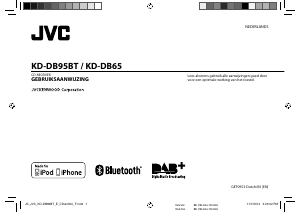 Handleiding JVC KD-DB65 Autoradio