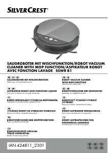 Manual SilverCrest IAN 424811 Vacuum Cleaner