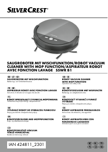 Manual de uso SilverCrest SSWR B1 Aspirador