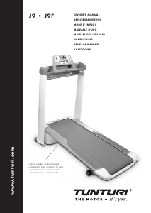 Handleiding Tunturi J9 Loopband