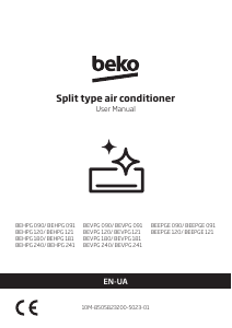 Посібник BEKO BEVPG 181 Кондиціонер