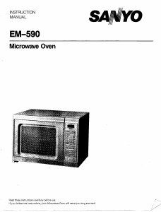 Handleiding Sanyo EM-590 Magnetron