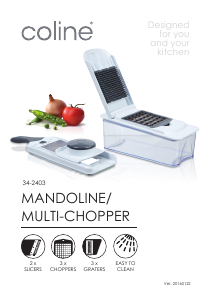 Handleiding Coline 32-2403 Mandoline