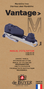 Manuale De Buyer Vantage Mandolino