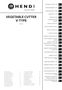 Manual Hendi 222614 Mandoline