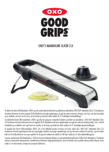 Brugsanvisning OXO Good Grips 2.0 Mandolinjern