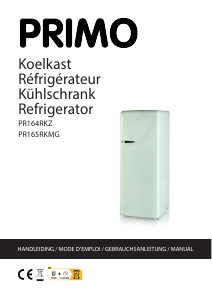 Manual Primo PR165RKMG Refrigerator