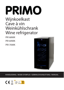 Manual Primo PR168WK Wine Cabinet