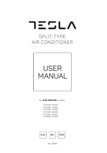 Handleiding Tesla TT27X81-0932A Airconditioner