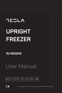 Handleiding Tesla RU1600ME Vriezer