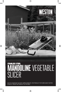 Manual Weston 840346500 Mandoline