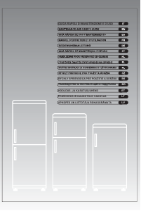 Manuale Candy CCH1S513EWK-1 Frigorifero-congelatore