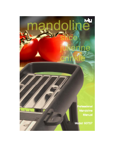 Manual MIU 90757 Mandoline